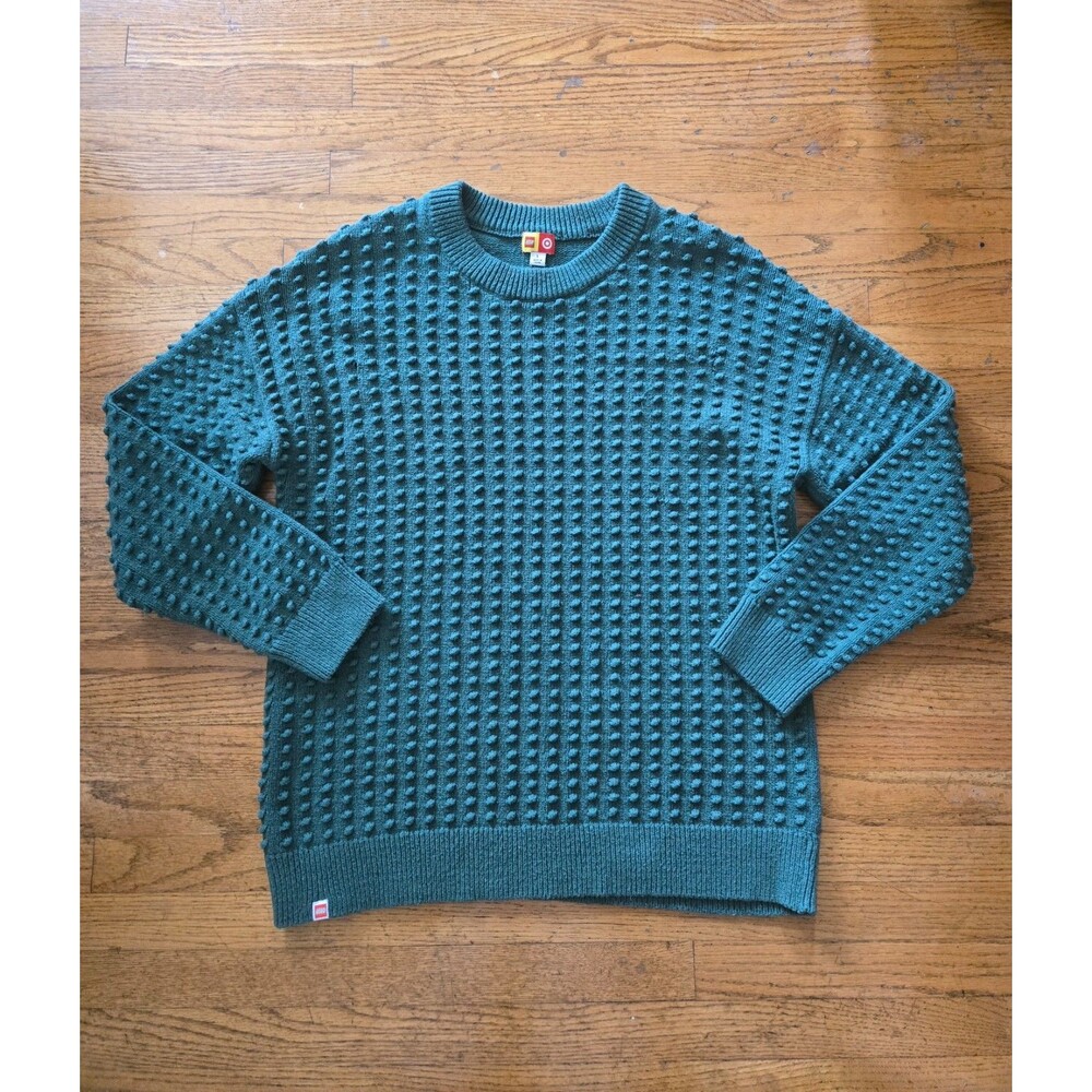 LEGO Collection x Target Mens Textured Sweater Green Size Large